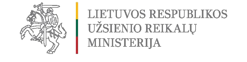 Lietuvos respublikos užsienio reikalų ministerijos logotipas